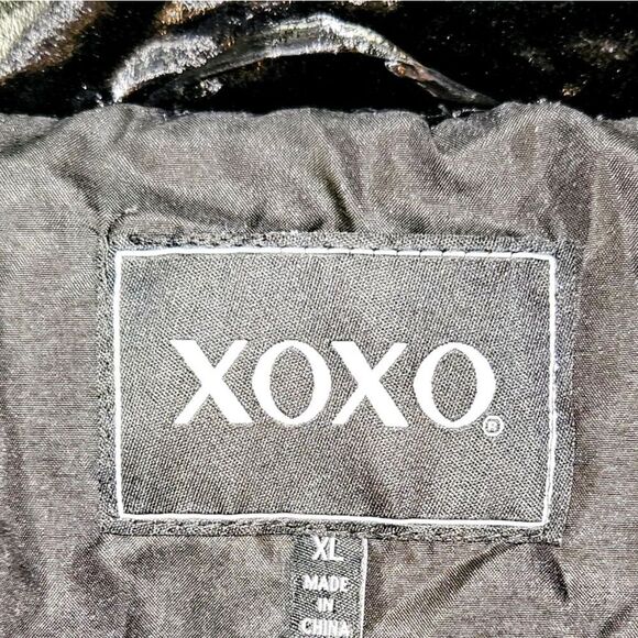 XOXO Women's black winter puffer jacket Size XL & Large NWT - Picture 10 of 16